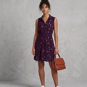 11.1 TYLHO Anthropologie Sleeveless Printed Midi Dress | Size | Boho Chic